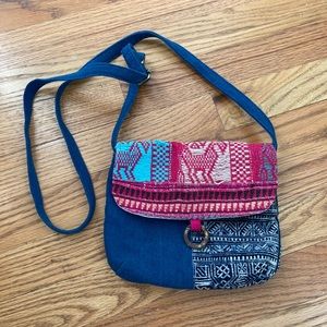 Boho crossbody bag